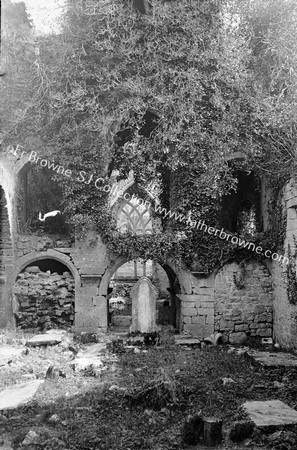 LOUGH ARROW & BULLINDOON ABBEY CHANCEL ARCH